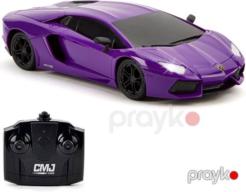 Radio ilə idarə olunan maşın Lamborghini, supercar dizaynı, yüksək sürətli, LED işıq effektləri, pultla idarəetmə - AG Pultlu Masin 01 — Bakı