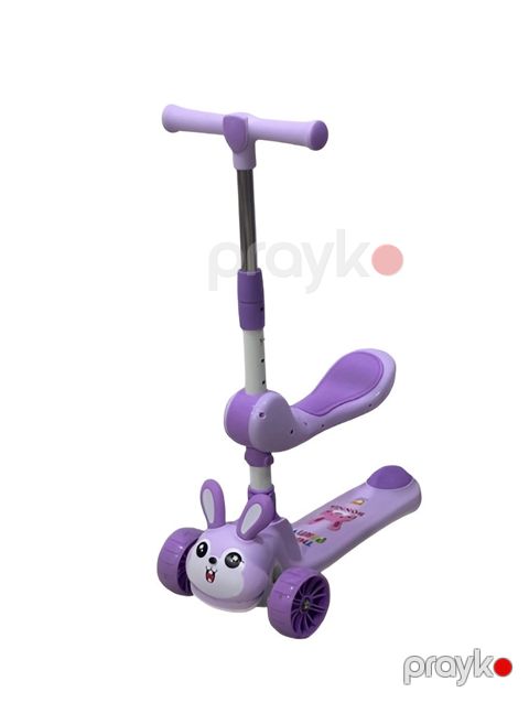 Samokat-transformer uşaqlar üçün 13035, bənövşəyi — Bakı