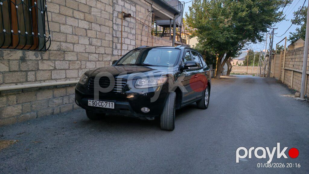 Hyundai Santa Fe, 2.7 L, 2008 il, 230 000 km — Avtomobillər, Bakı (2)