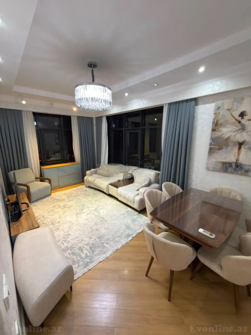 Kirayə verilir 3 otaqlı Mənzil Yeni tikili 110 m² Bakı, Nərimanov r., Gənclik m — Mənzil, Bakı (2)