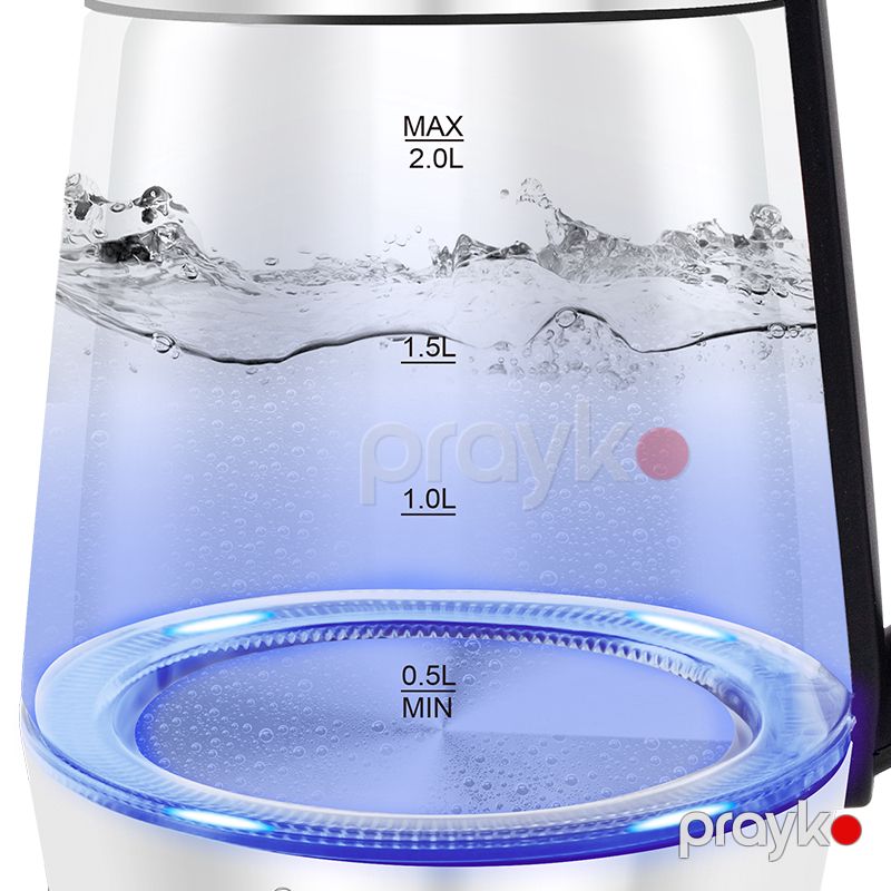 Lexical LTM-0855 Şüşə Elektrik Çaydan Dəsti – 2.8 L Ümumi Həcm — Elektrik çaydanları və termoslar, Bakı (3)