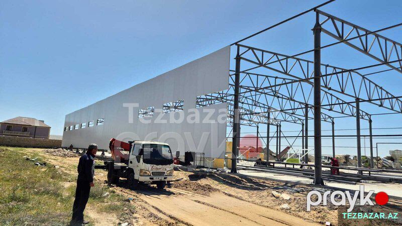 50 mm daş yunu sendviç panel – yanğına davamlı izolyasiyalı — Tikinti blokları, kərpic və panellər, Bakı (5)