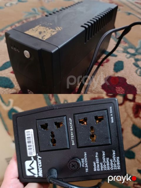Məhsul: Mercury Elite 650 Pro UPS (elektrik kəsintisinə qarşı ehtiyat — Bakı