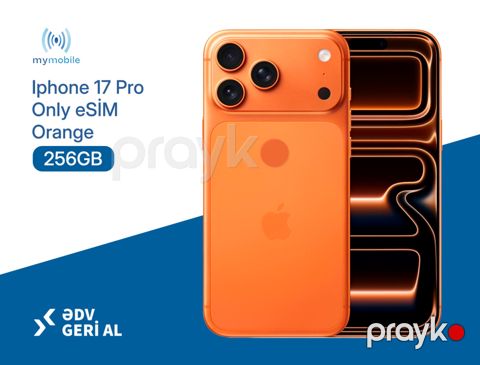 Apple iPhone 17 Pro Cosmic Orange 256GB/12GB — Bakı