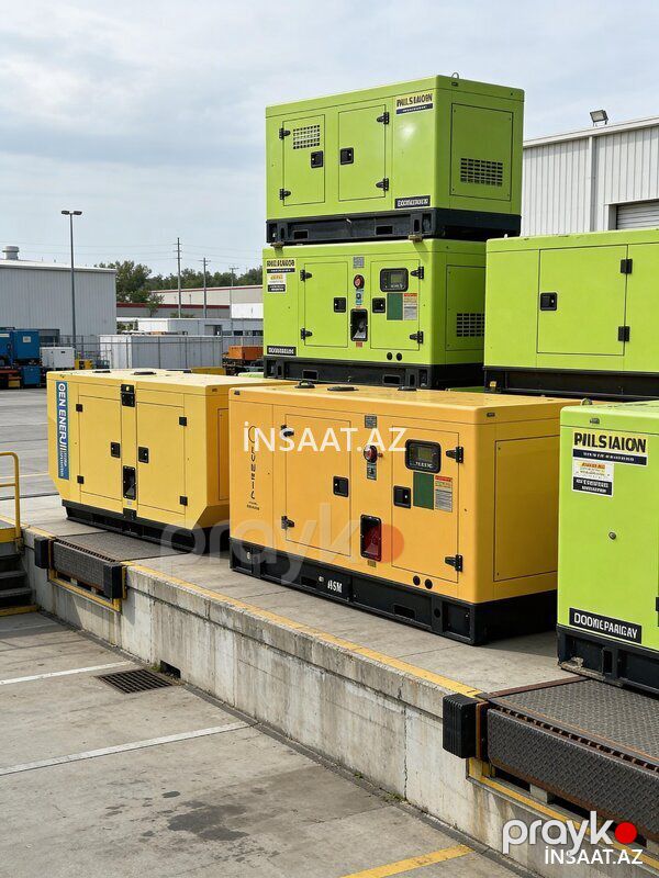 Generator Satışı İcarə Təmir — Keçici avadanlıqlar, Bakı (6)