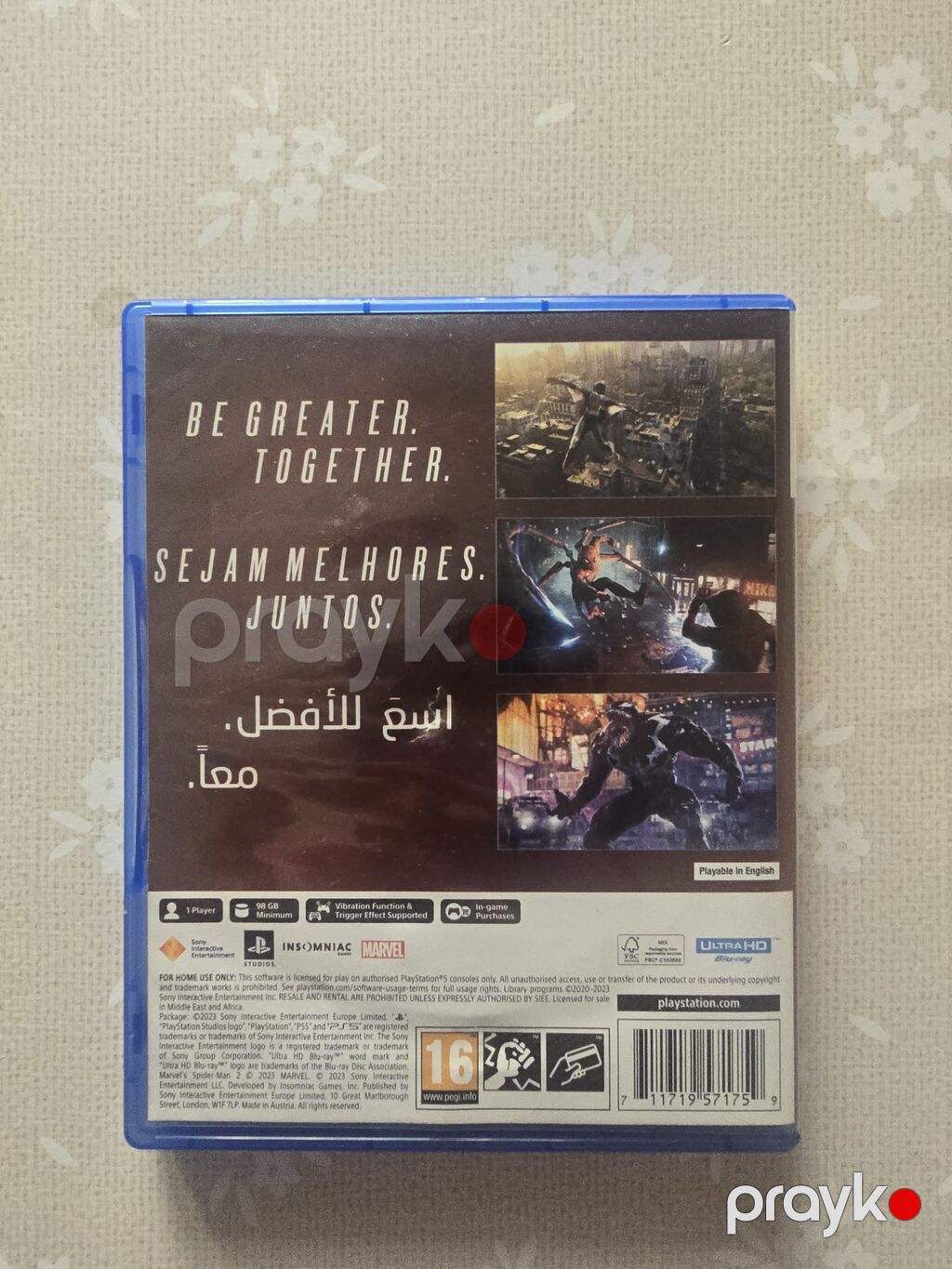 PS5 oyunu: Marvel’s Spider-Man 2 Diskin balaca bir cızığı var, lakin — Konsol oyunları, Bakı (3)