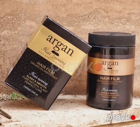 Saç üçün maskası Argan Hair Nursing Hair and Scalp Care Hair Film Organic Oil and Extract, 1000 ml — Bakı