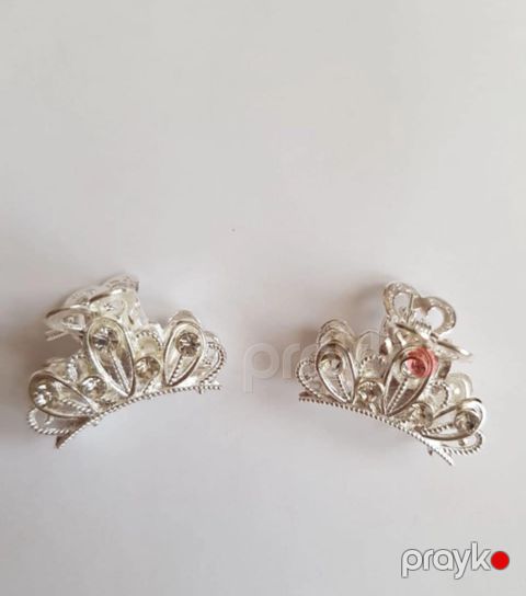 Saç üçün sıxac 76507858, metal, gümüşü — Bakı