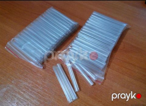 Məhsul: İsti yapışqan üçün silikon çubuqlar (hot-melt glue sticks)