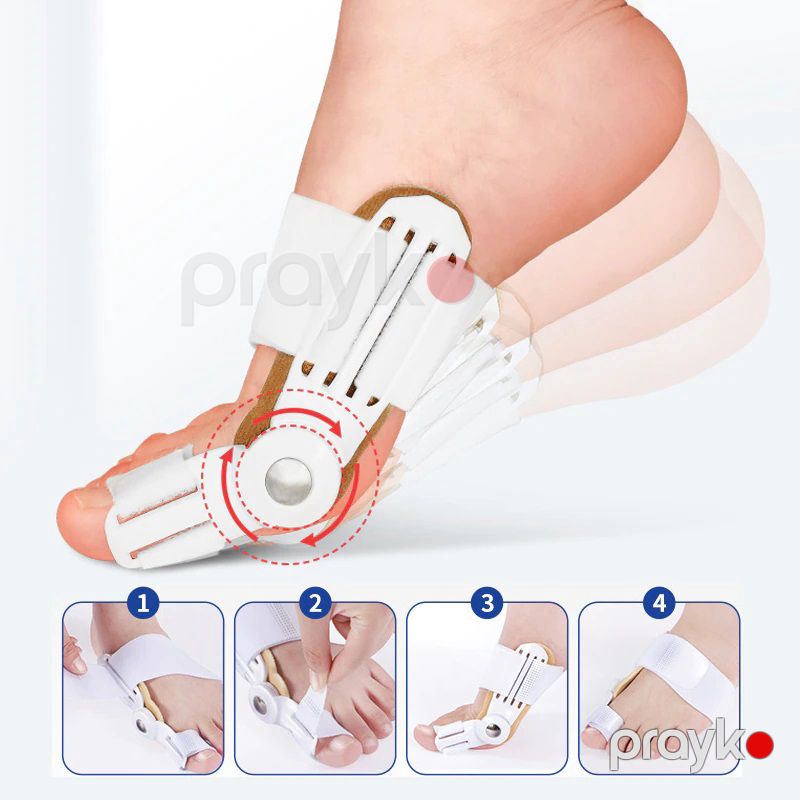 2 Ədəd Bunion Korrektoru – Hallux Valgus Üçün Professional Ayaq Barmağı Düzləşdirici Şin — Ev texnikası, Bakı (2)