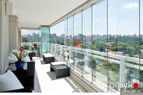 Cam balkon sifarişi — Bakı