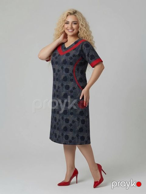 Gündəlik don No brand 5XL Tünd boz Pambıq Süprəm — Bakı