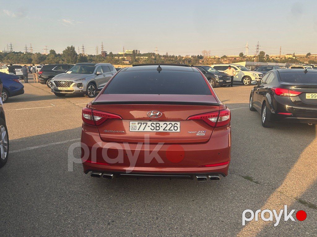 Hyundai Sonata, 2.0 L, 2015 il, yeni — Avtomobillər, Bakı (2)
