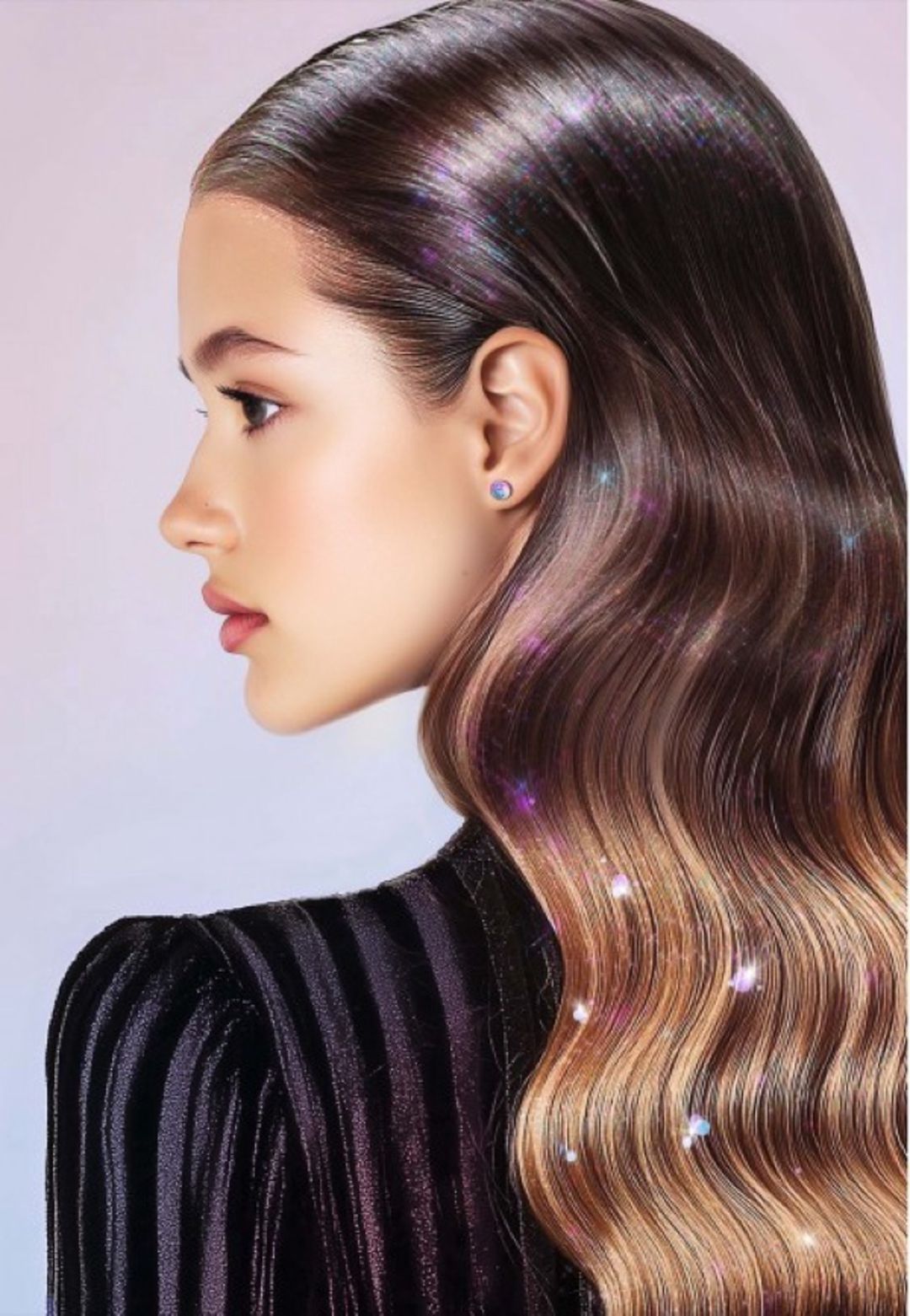 Saç lakı No Brand Volume & Style parıltı ilə 50 q — Mallar, Bakı (3)