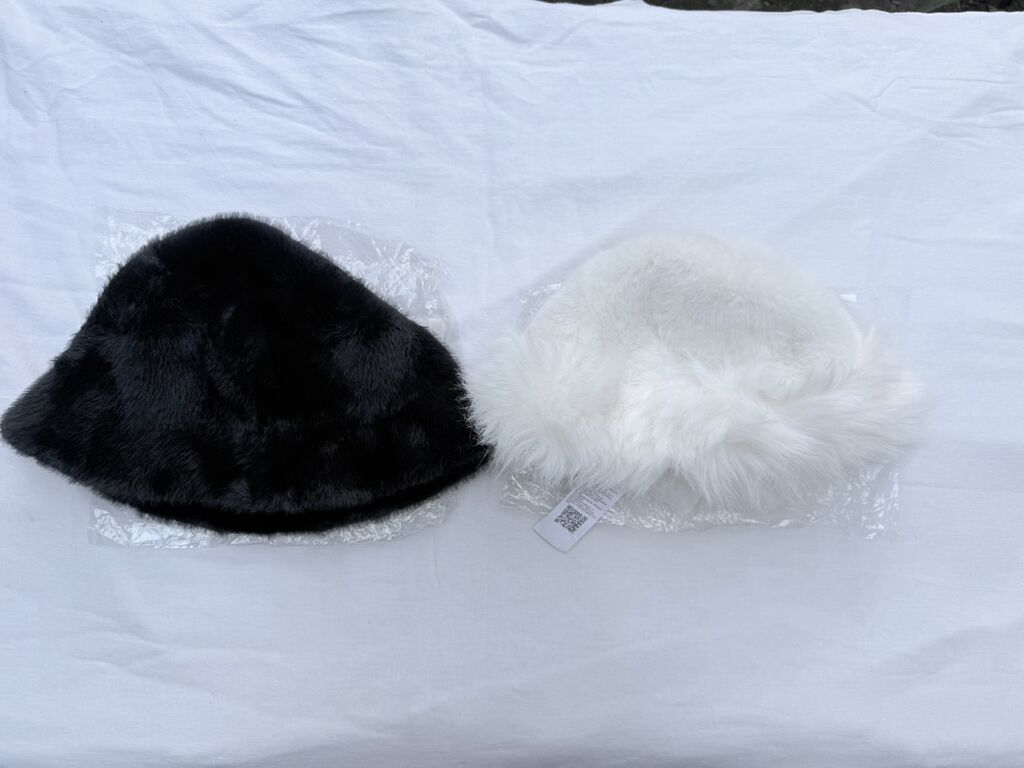 Yeni, qadınlar üçün xoş görünüşlü, isti saxlayan peluş papaq. Tam — Baş geyimi, Digah (2)