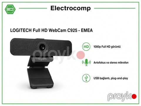 Web kamera Logıtech Full HD C925 – Emea — Bakı