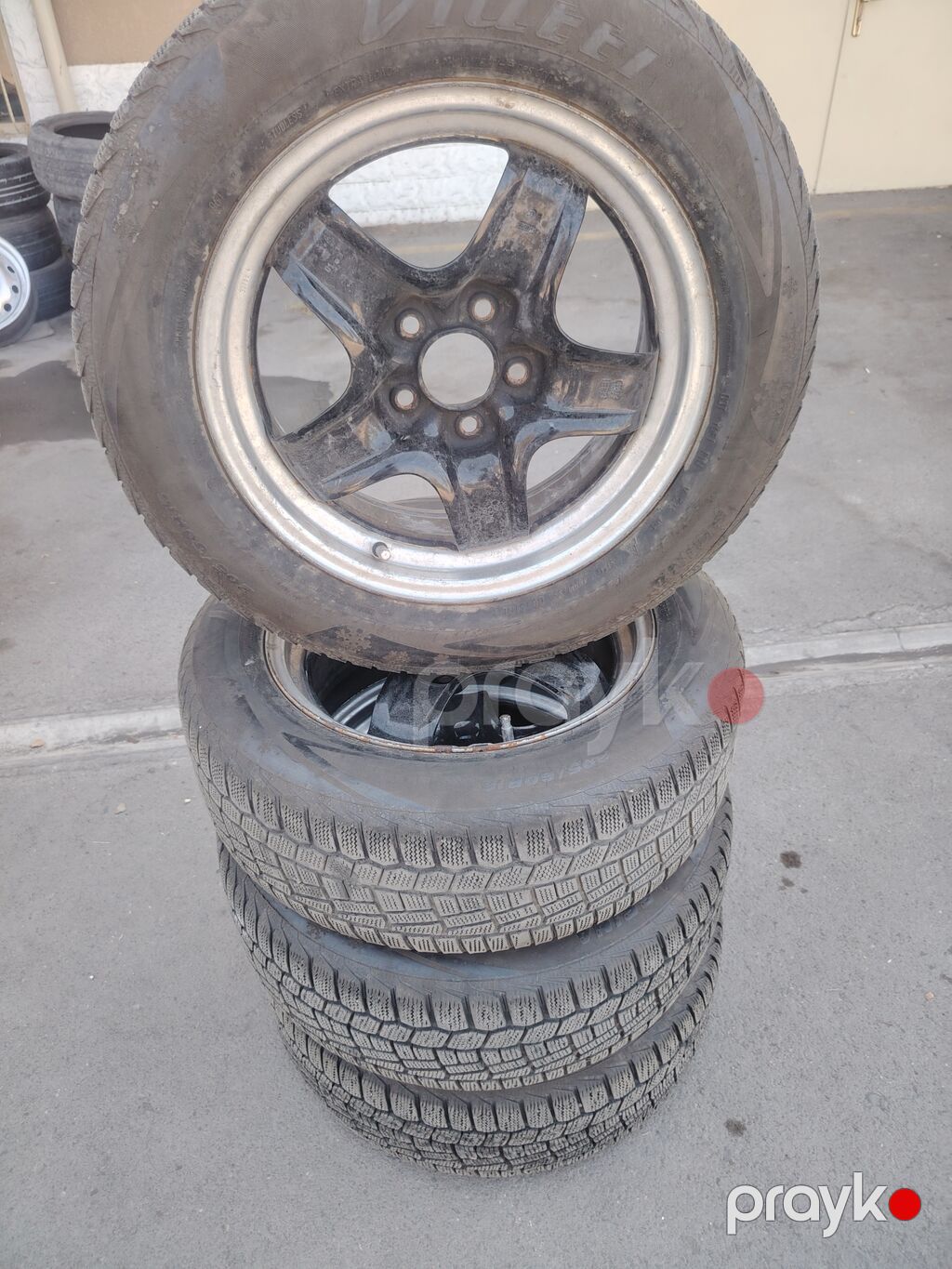 Yeni Disk təkər 205 / 60 / R 16, 5 Boltlu — Diskləri, Ağdaş (4)