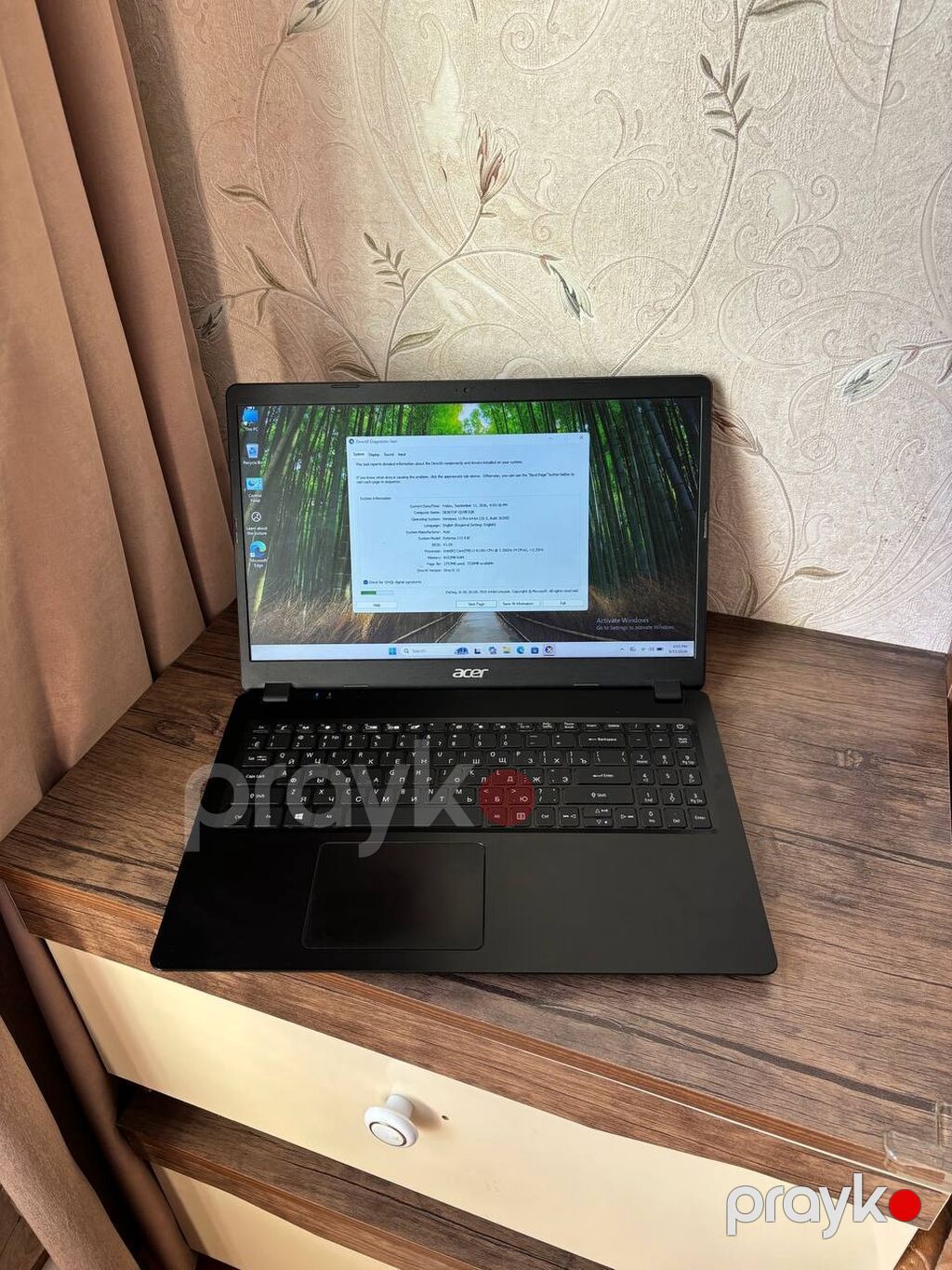İşlənmiş Acer Extensa, 15.6 Intel Core i3, 256 GB, Ünvandan götürmə, Pulsuz çatdırılma, Ödənişli çatdırılma — Acer, Bakı (6)