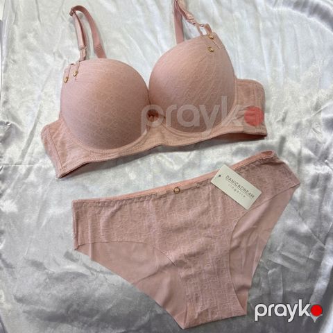 Qadınlar üçün büsthalter və tuman 2379039, çəhrayı, poliamid, ölçü 90 — Bakı