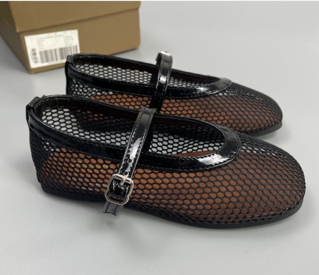 Qızlar üçün kvadrat burun baletkalar 2465862, qara, parça, ölçü 31 — Mallar, Bakı (2)