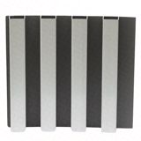 Hıll fan dekorativ panel 17X300 sm 001 gümüş antrasit — Omid.az — Təmir və tikinti
