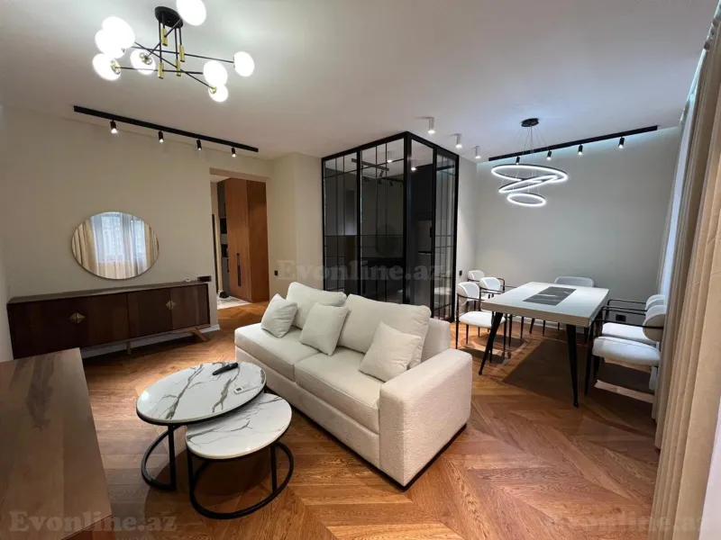 Kirayə verilir 2 otaqlı Mənzil Yeni tikili 75 m² Bakı, Nəsimi r — Bakı