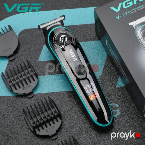 Saqqal üçün trimmer VGR 075 Cord Cordles 500mAh Metal Blades — Bakı