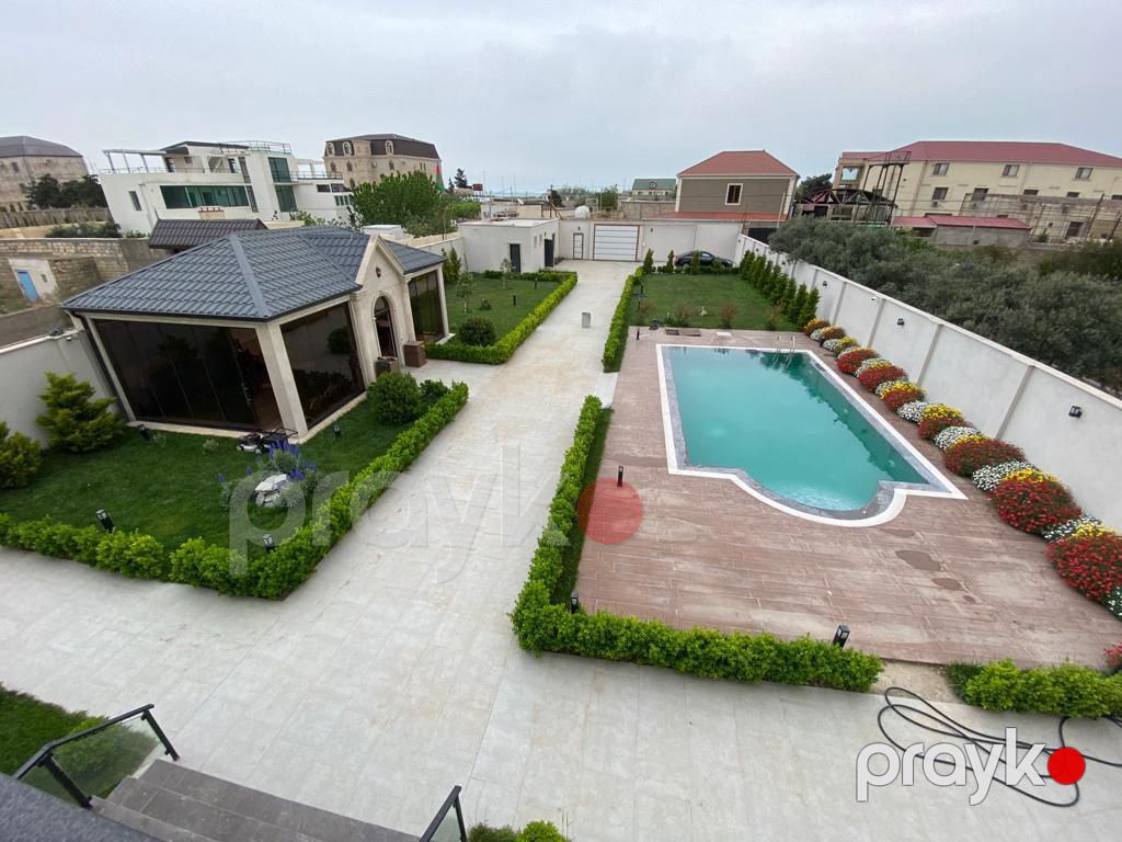 İcarəyə verilir 5 otaqlı həyət evi/bağ evi 420 m² — Ev, villa, Bakı (4)