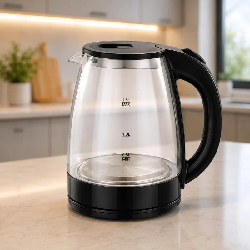 Elektrik çaydan Orvica, 2 L, qara, 1500 Vt — Bakı