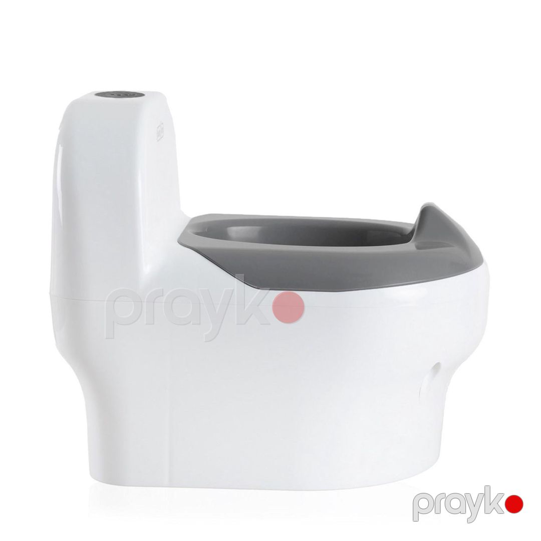 Körpə üçün güvəc Babyjem, plastik, ağ/boz — Mallar, Bakı (2)
