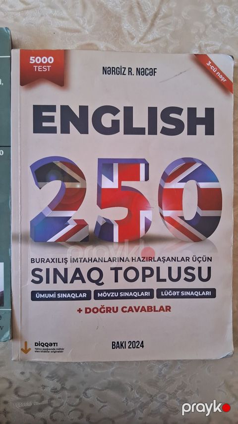 Məhsul: “English 250 – Buraxılış imtahanlarına hazırlaşanlar üçün — Gəncə