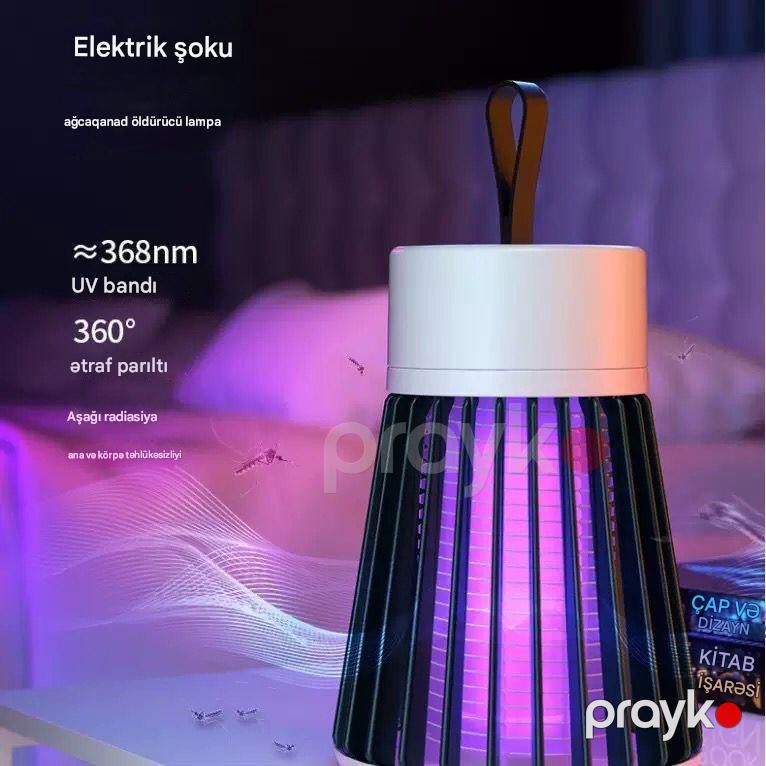 Elektrikli ağcaqanad qovucu, 360 dərəcə, asma, yaşıl — Mallar, Bakı (2)