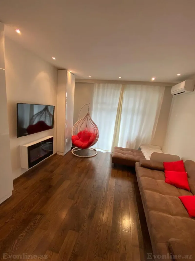 Kirayə verilir 2 otaqlı Mənzil Yeni tikili 70 m² Bakı, Yasamal r., 8 Noyabr m — Mənzil, Bakı (4)