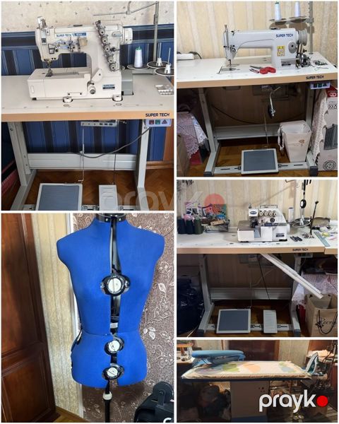 Tikiş biznesi.averlok 350 man.tikiş maşinlari biri 300 man.maniken 200 — Hacıqabul