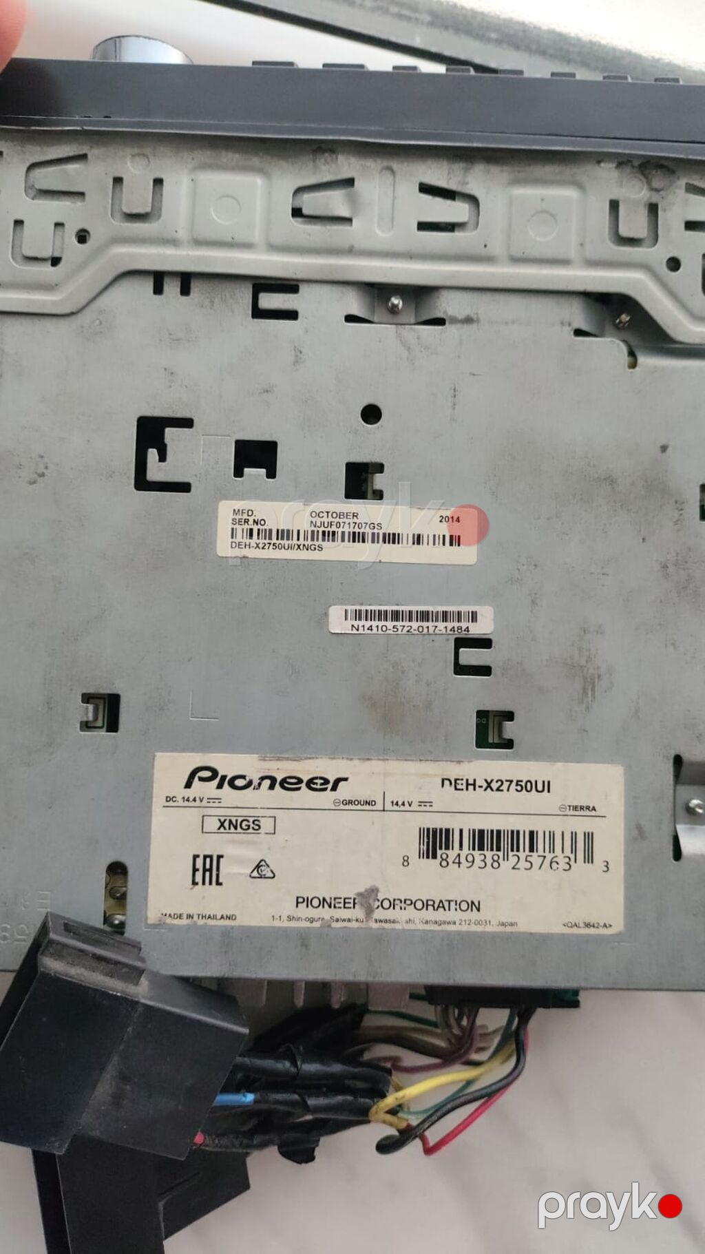 Qiymətdə cüzi endirim olacaq. Pioneer DEH-X2750UI avtomobil — Avtomobil akustikası, Bakı (3)