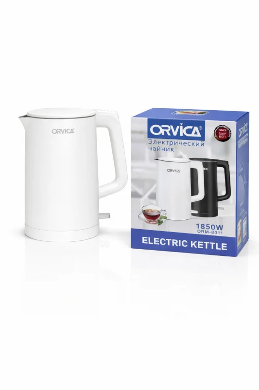 Elektrik çaydan Orvica ORM-8011 White — Bakı