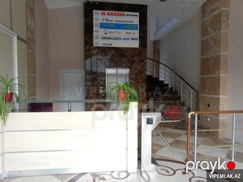 Nərimanov rayonunda 1 otaqlı Ofis Kirayə verilir, 30 m² — Bakı