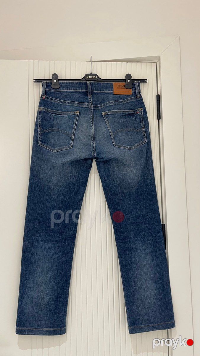 Tommy Hilfiger Straight fit Jeans – W33 L34 şalvarı — Geyim, ayakkabı, aksesuarlar, Bakı (2)