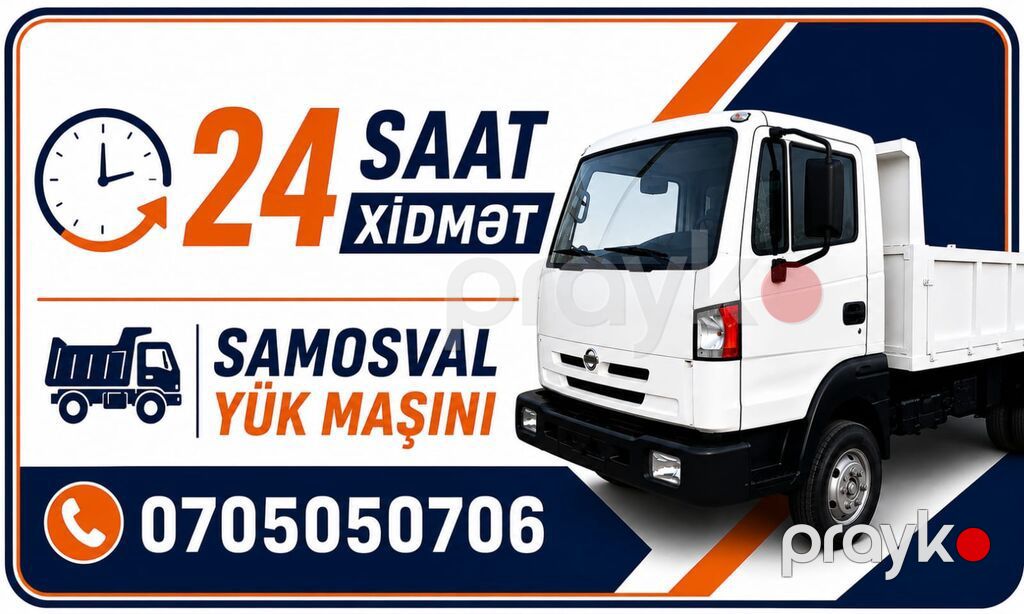 Samosval yük maşını – 24/7 xidmət - Hidravlik qaldırıcı ilə təchiz — Yük daşıma xidmətləri, Bakı (4)