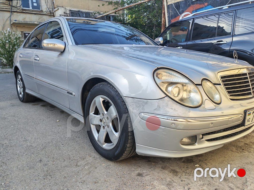 Mercedes E 240, 2.6 L, 2002 il, 249 400 km — Avtomobillər, Bakı (2)