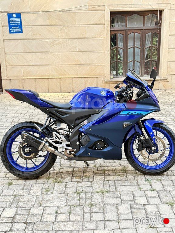 Yamaha R15, 150 sm3, 2024 il, 2 400 km — Motosikletlər, Qazax (3)