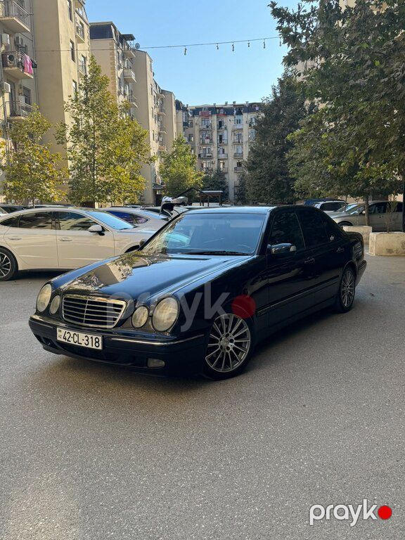 Mercedes E 220, 2.2 L, 2000 il, 416 960 km — Avtomobillər, Bakı (6)