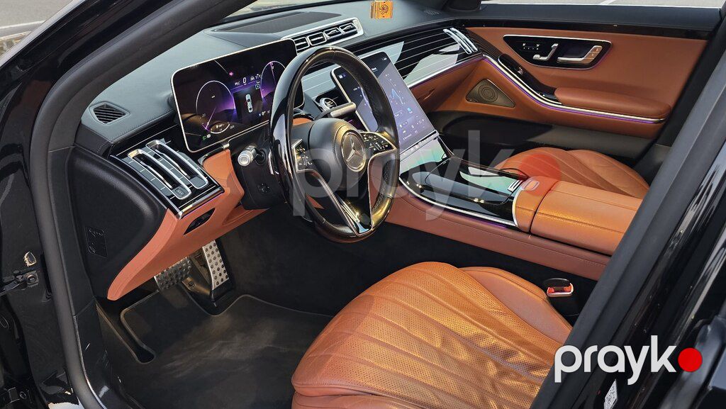 Mercedes S 500 4MATIC, 3.0 L, 2021 il, 111 330 km — Avtomobillər, Bakı (6)