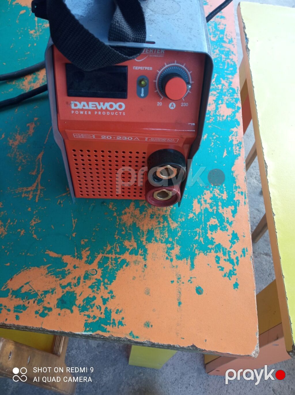 Daewoo DW 230 – invertor tipli qaynaq aparatı Xüsusiyyətlər — Qaynaq avadanlığı, Ağstafa (5)