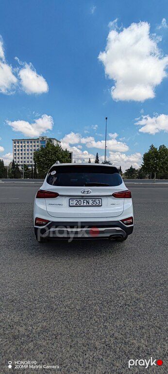 Hyundai Santa Fe, 2.0 L, 2018 il, 146 000 km — Avtomobillər, Gəncə (11)