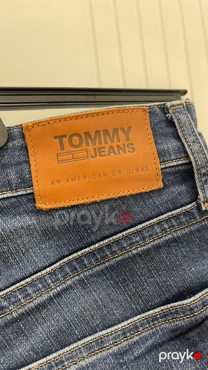 Tommy Hilfiger Straight fit Jeans – W33 L34 şalvarı — Geyim, ayakkabı, aksesuarlar, Bakı (5)