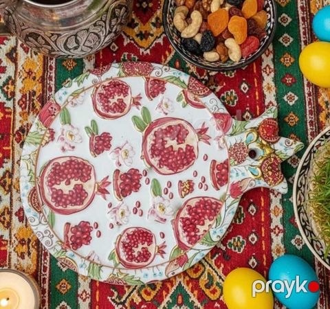 Suvenir çaynik altlığı RAX004-594, 9 sm — Bakı