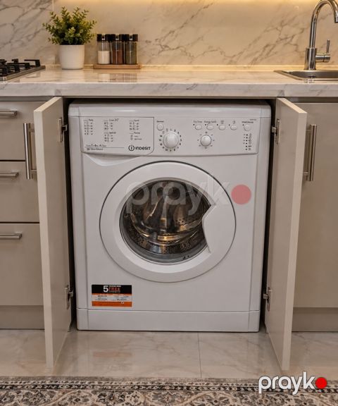 Paltaryuyan maşın Indesit, 6 kq, İşlənmiş, Avtomat, Qurutmasız, Kredit yoxdur — Saray