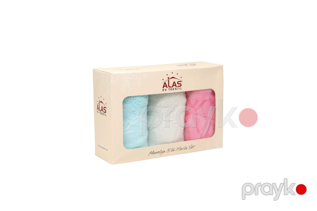 Alas dəsmal dəsti 3-LÜ 30*50SM 2467 — Ev malları, Bakı (2)