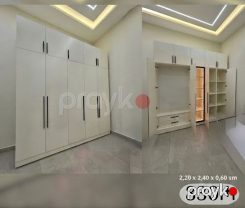 Yeni, 6 qapı, Siyirməli, Ağ, Açılan, Düz dolab — Bakı